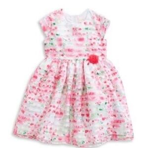 BRAND NEW girl 4ever free pink floral dress size 2T